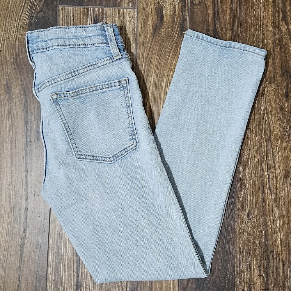 OLD NAVY Skinny Built In Flex Light Wash Jeans